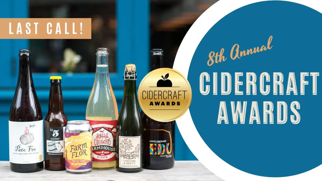 Submit Your Cider to The 8th Annual Cidercraft Awards!
