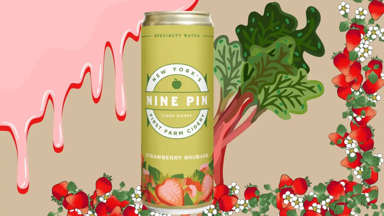Nine Pin Ciderworks Releases Strawberry Rhubarb Cider