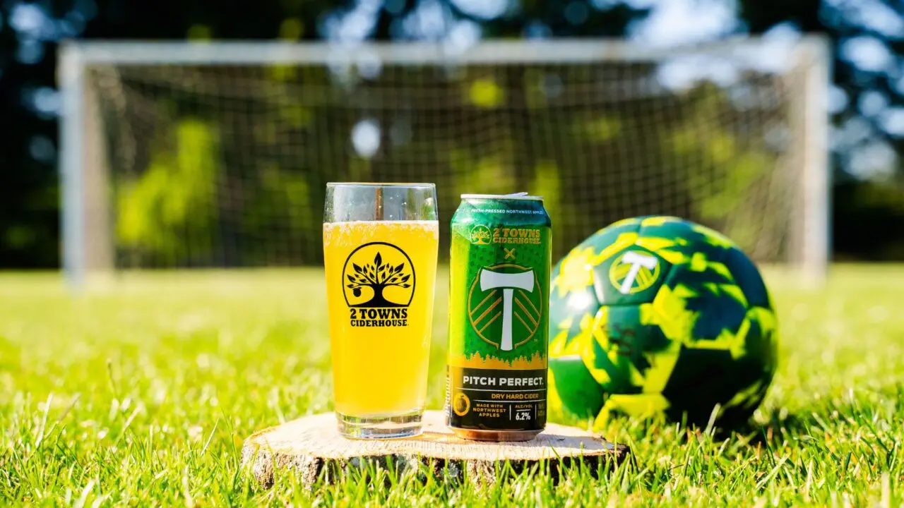 2 Towns Ciderhouse & the Portland Timbers Celebrate 11 Years Together with the Launch of Pitch Perfect Cider