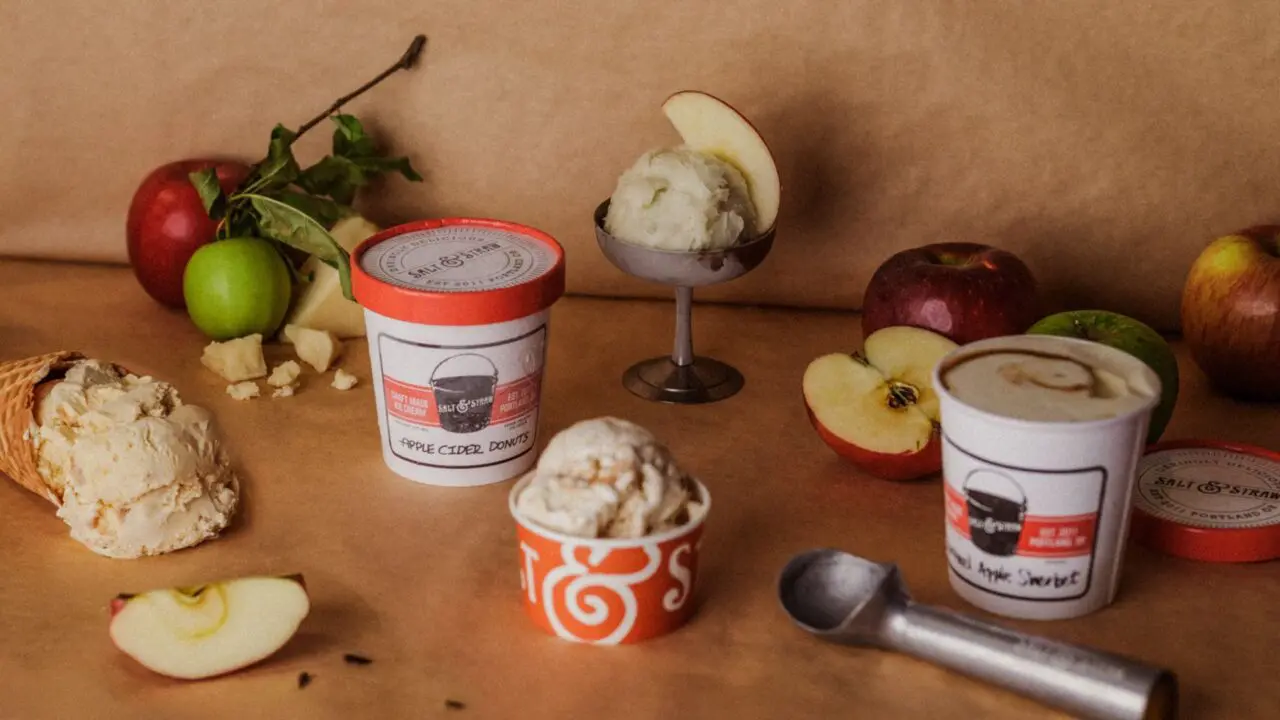 Salt & Straw Debuts The Apple Series: Five Flavors in Tribute to Apple Cider, the Drink That Makes Fall Feel Officia