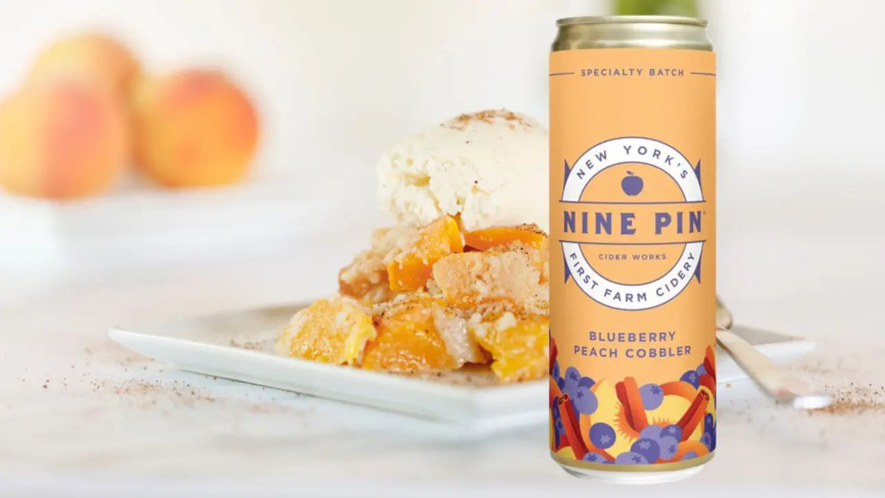 Nine Pin Ciderworks Releases Blueberry Peach Cobbler