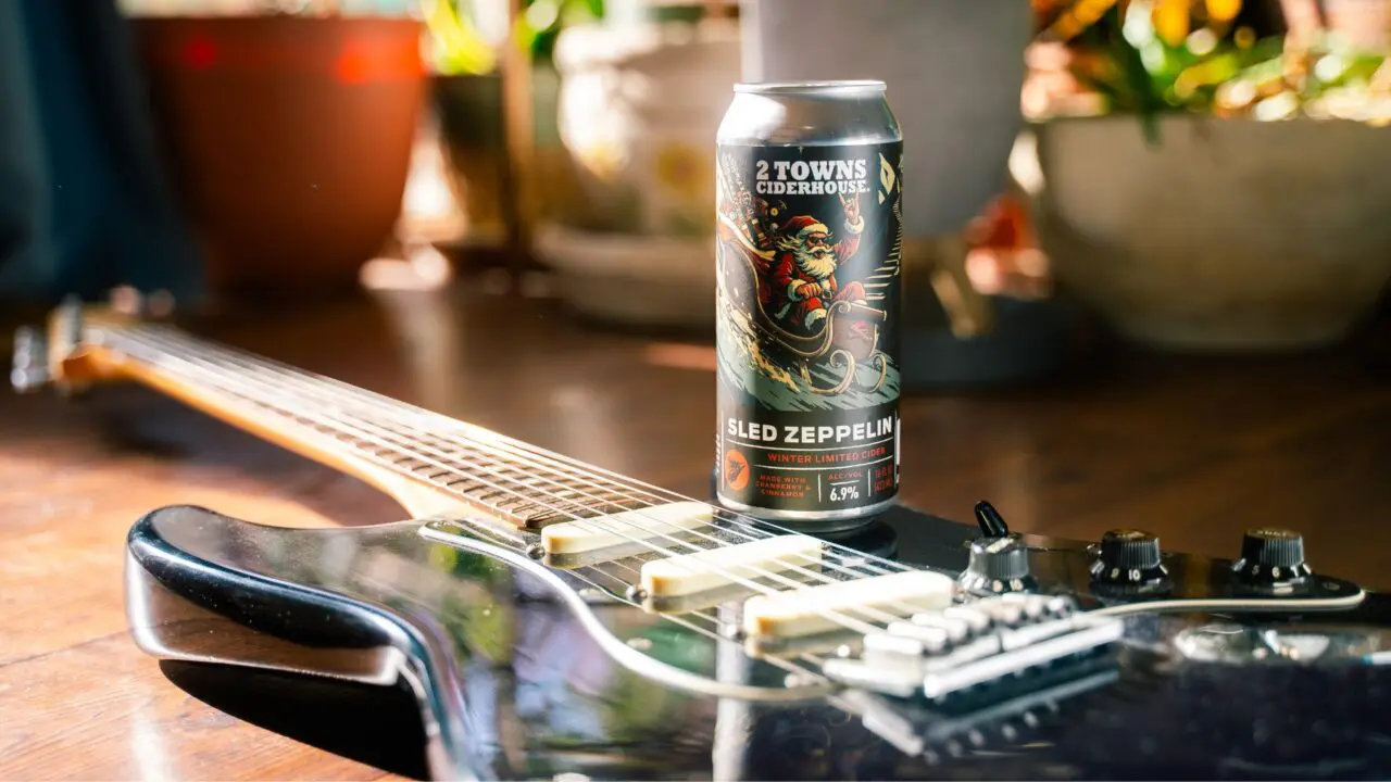 2 Towns Ciderhouse Rocks the Holidays with Sled Zeppelin