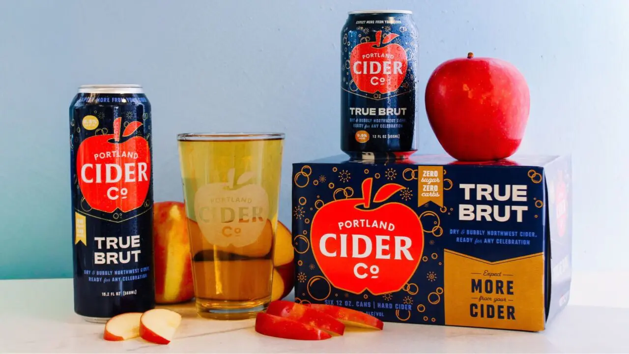 Portland Cider’s True Brut Gets a Fresh Look and a New Six-Pack