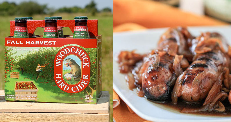Kitchen Culture: Woodchuck Fall Harvest Cider Boiled Brats