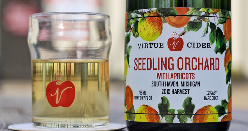 Virtue Cider 2015 Seedling Orchard with Apricots