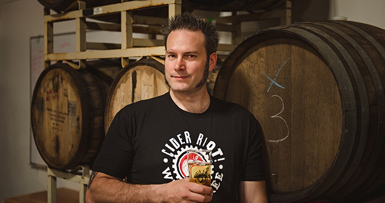 Q&A with Abram Goldman-Armstrong of Cider Riot!