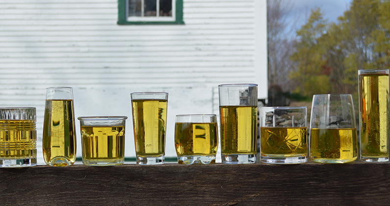 A Matter of Glass: Drinking Vessels for Orchard Ciders