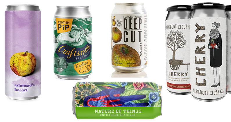 5 Eye-Catching Ciders with Art-Adorned Labels
