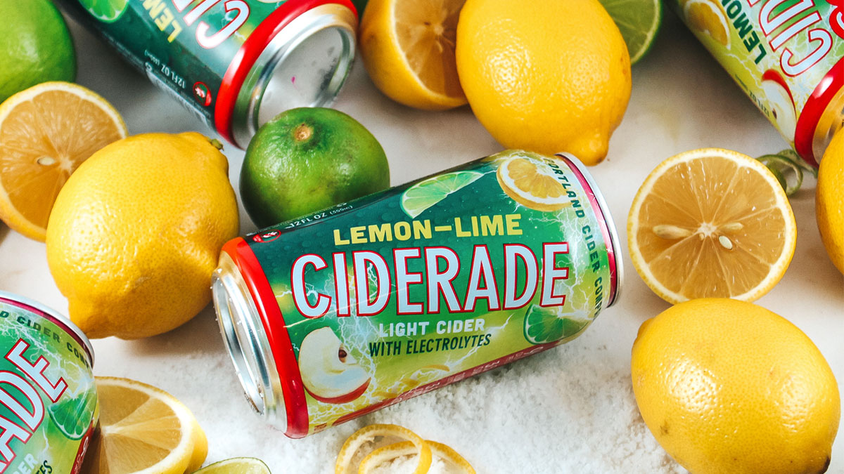 Portland Cider Co. launches sessionable Ciderade Series with the release of Lemon-Lime
