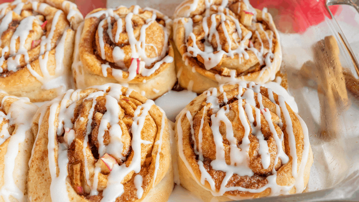 Cozy Up with these Cider Glazed Apple Cinnamon Rolls - CIDERCRAFT