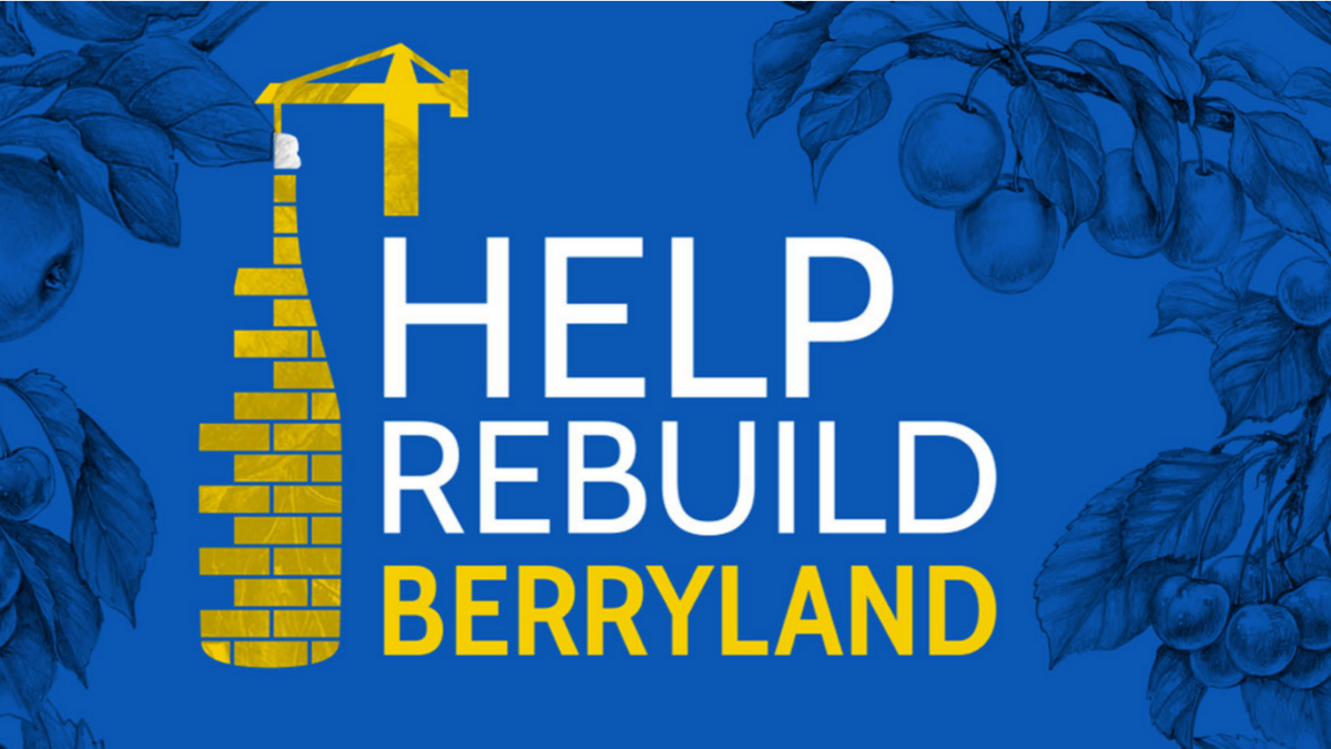 Lift Up Our Cider Colleague by Hosting a Help Rebuild Berryland Event this Month