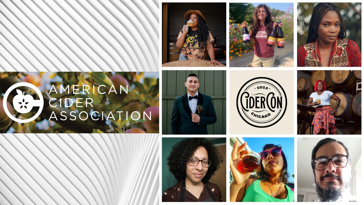 Collage of CiderCon scholarship winners
