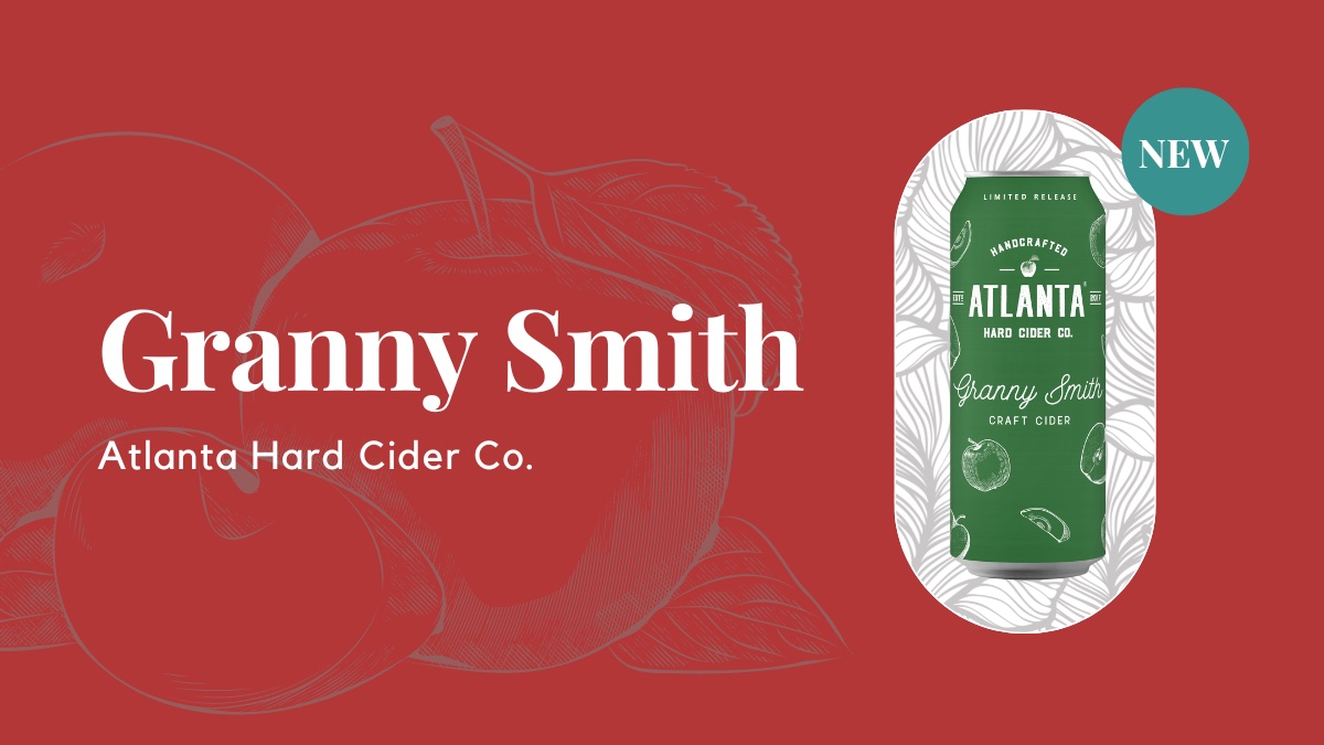 Atlanta Hard Cider has Some Bittersweet News to Share: Limited Relese of Granny Smith Craft Cider Available in Cans