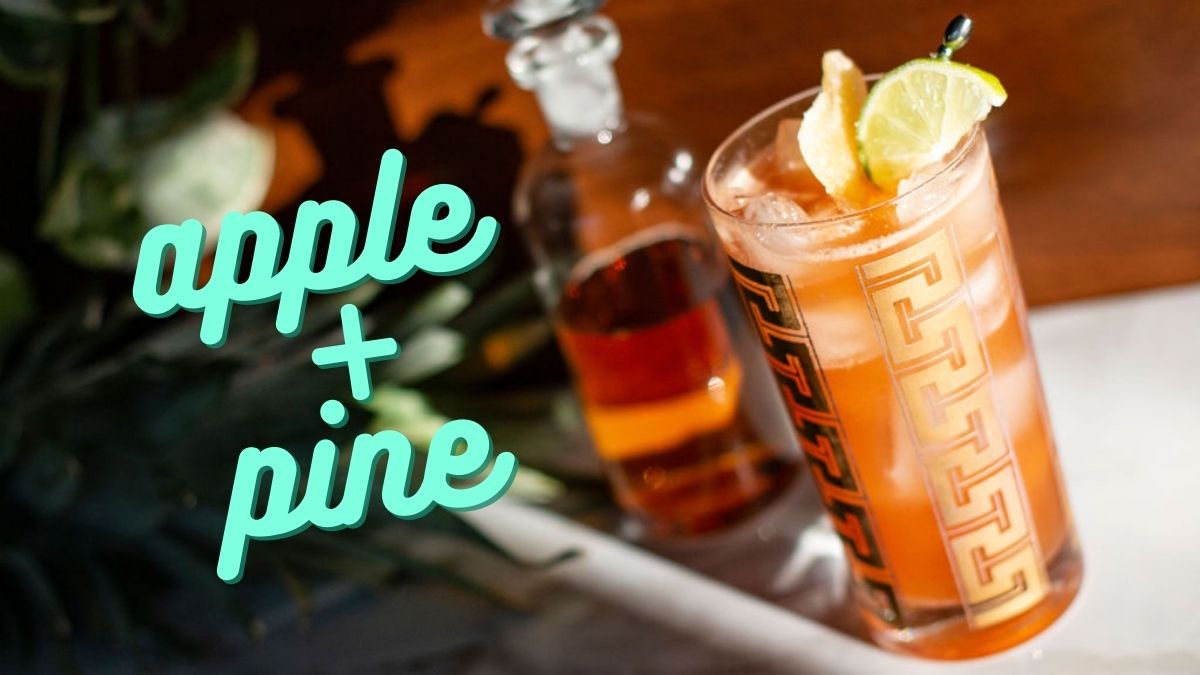 Apple + Pine Cocktail