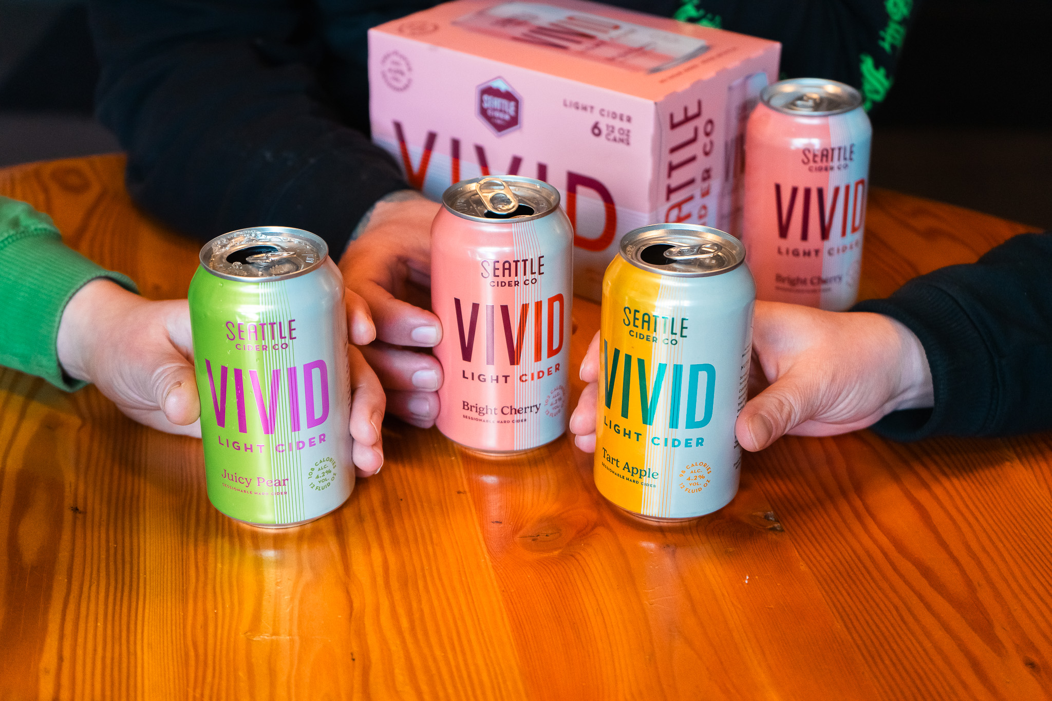 Seattle Cider Co Launches VIVID Light Cider in Washington with Four New Crisp and Refreshing Flavors