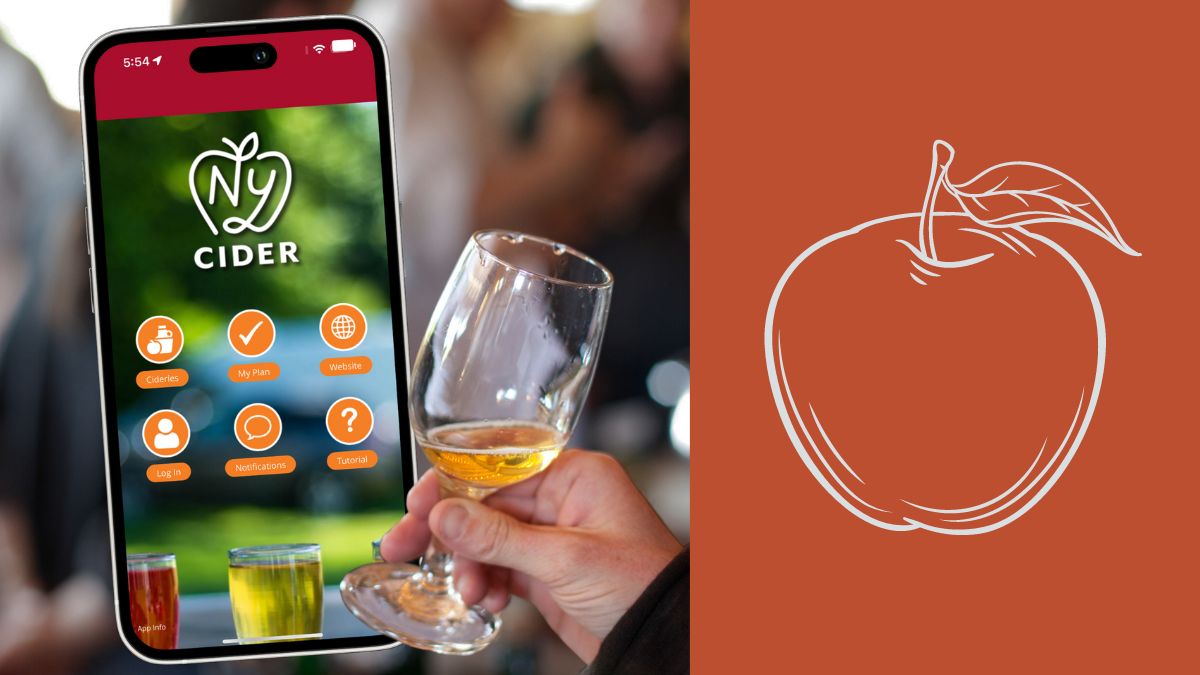 FIRST EVER NEW YORK CIDER TRAIL APP LAUNCHED!